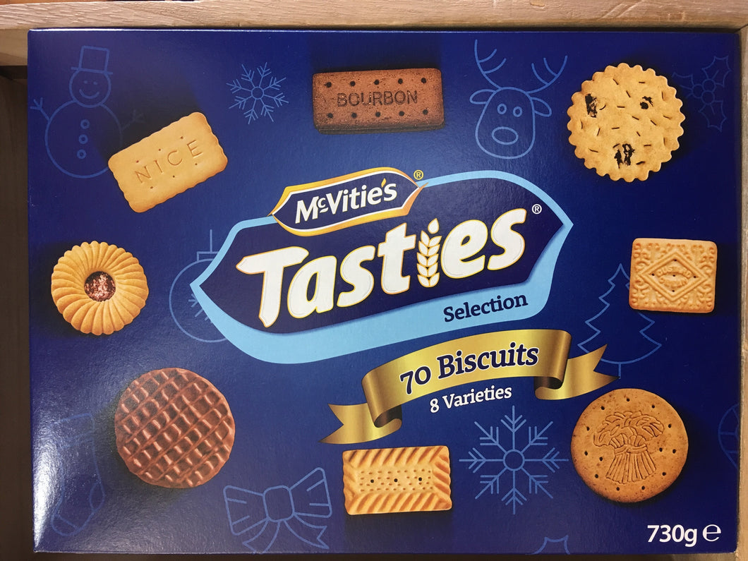 Mcvitie's Tastie's 70 Biscuit Selection 730g