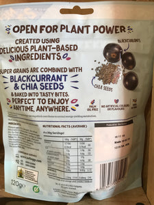 Kellogg Super Grains Bites Blackcurrant & China Seeds 120g