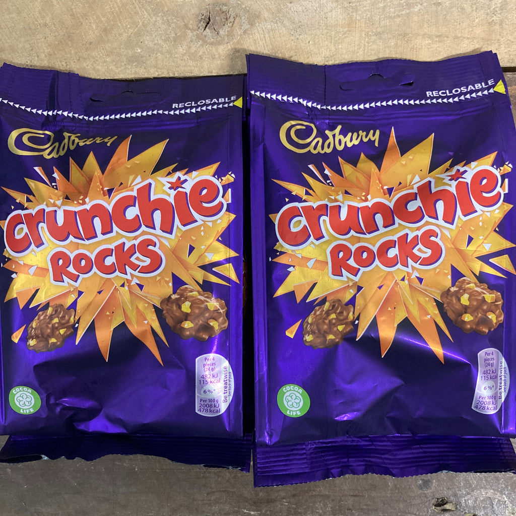 3x Cadbury Crunchie Rocks Share Bags (3x110g) & Low Price Foods Ltd