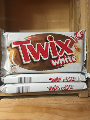 24x Twix Limited Edition White Twin Bars (6x 4 Packs x46g)