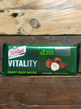 3x SlimFast Advanced Vitality Hazelnut Choc Crispy Wafers (3x39g)