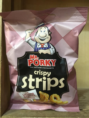 Mr Porky Crispy Strips 40g