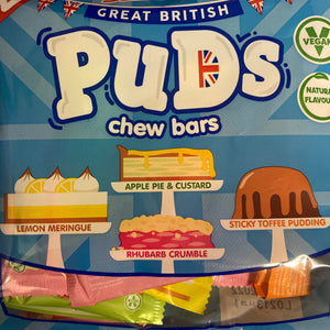 4x Swizzels PUDS Chew Bar Bags (4x135g)