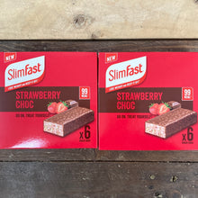 12x SlimFast Strawberry Chocolate Snack Bars (12x25g)