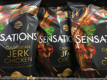9x Walkers Sensations Caribbean Jerk Chicken Flavour Crisps Sharing Bags (9x150g)