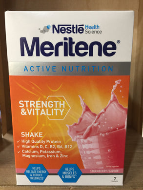 Nestle Meritene Strength Shake Strawberry 210g