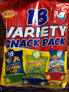 Snaktastic 18 Variety Snack Pack 360g