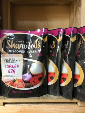 4x Sharwood's Korean BBQ Simmer Sauce (4x250g)