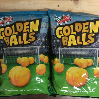 2x Golden Wonder Cheese Golden Balls Bags (2x150g)