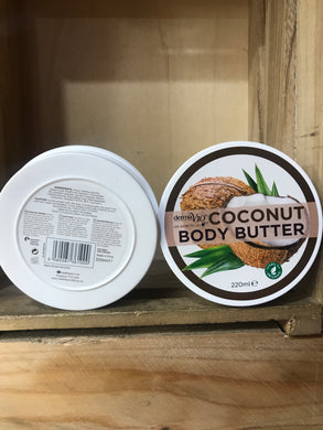 2x Derma V10 Coconut Boby Butter (2x220ml)