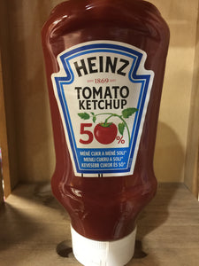 Heinz Tomato Ketchup 50% Less Sugar & Salt 550g (500ml)