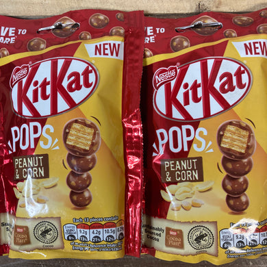 2x KitKat Pops Peanut & Corn Share Bags (2x95g)