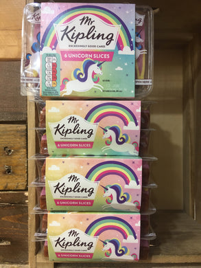 24x Mr Kipling 6 Unicorn Slices (4 Packs of 6 Slices)