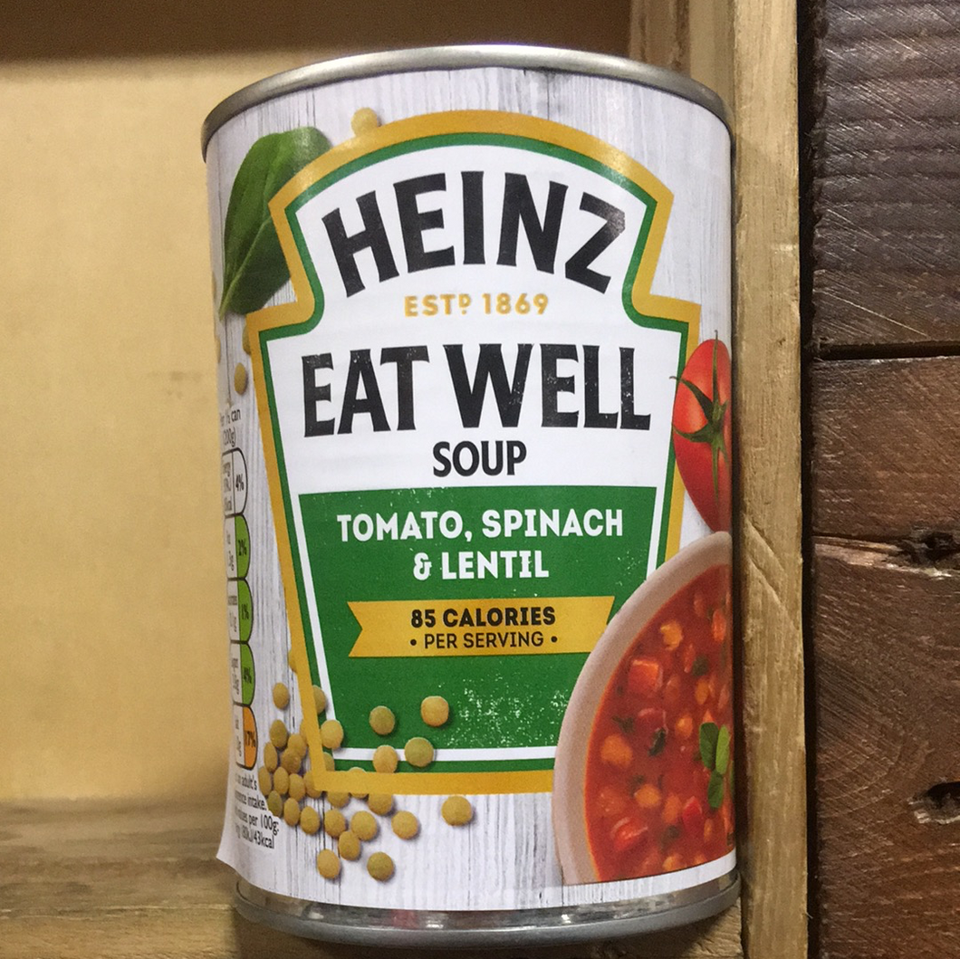 Heinz Tomato, Spinach & Lentil Soup 400g