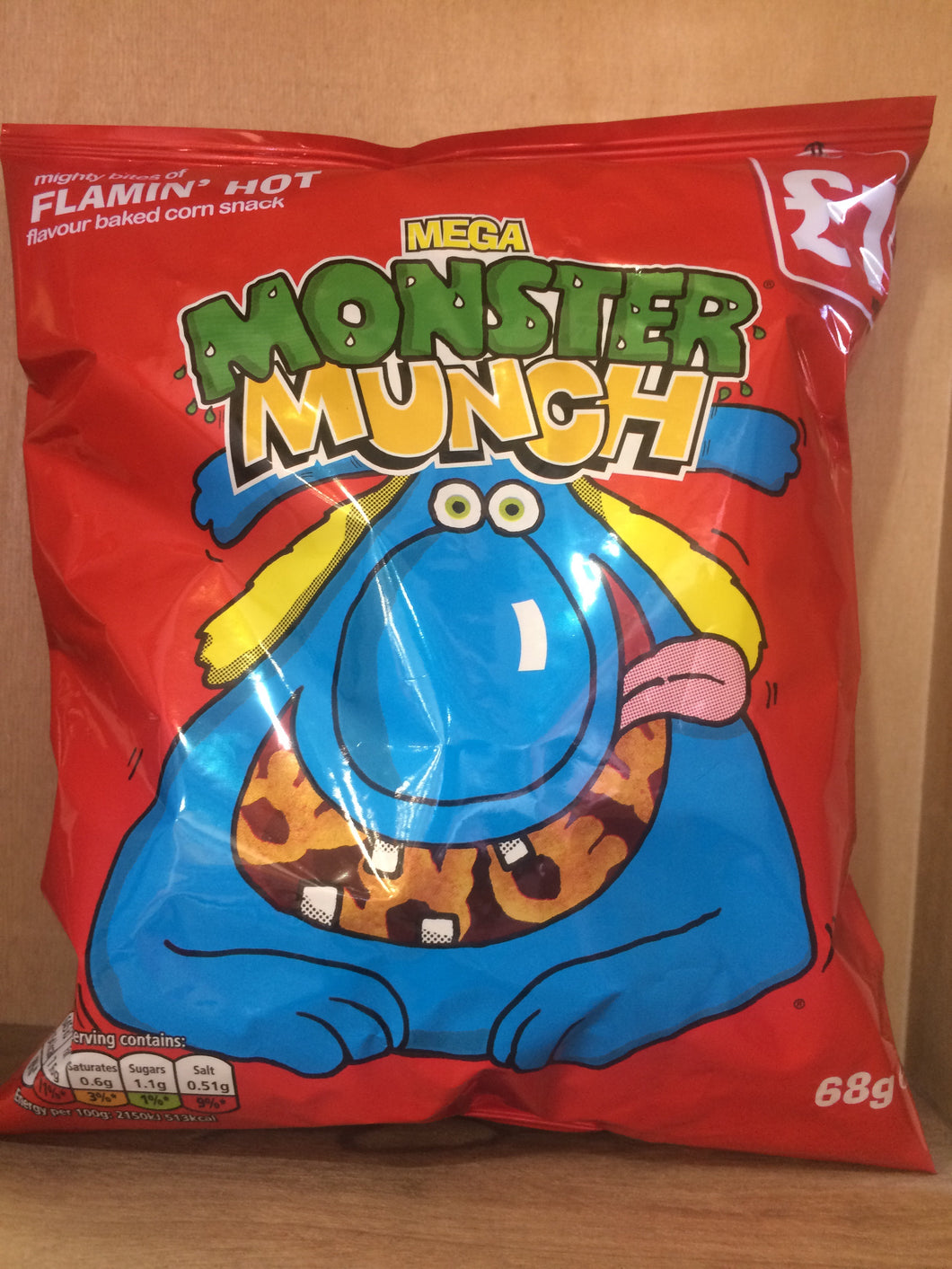 Monster Munch Flamin’ Hot 68g