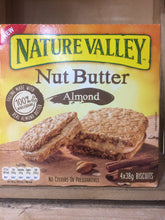 Nature Valley Nut Butter Biscuits Peanut Bar 4X38g