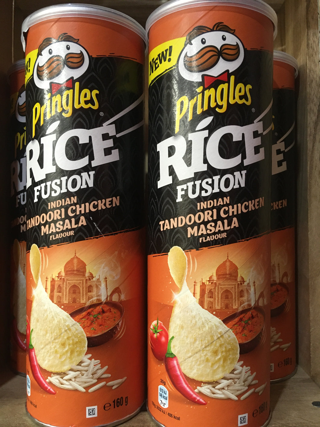 5x Pringles Rice Fusion Tandoori Chicken Masala Flavour (5x160g)