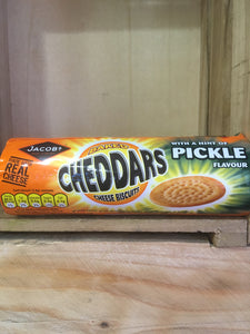 Jacobs Cheddars Cheese Biscuits with Hint of Pickle 150g