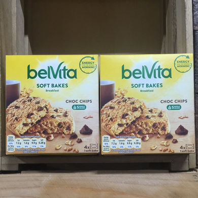 Belvita Breakfast Biscuits Bars Soft Bakes Choc Chip