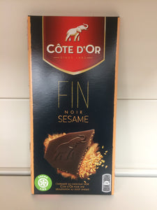 Cote D'Or Belgian Dark Chocolate with Sesame 100g
