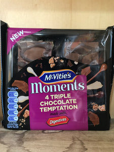 McVities Moments 4 Triple Chocolate Temptation