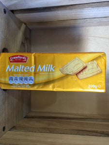 Crawford's Malted Milk Golden Biscuits 200g