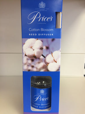 Price's Cotton Blossom Reed Diffuser 100ml