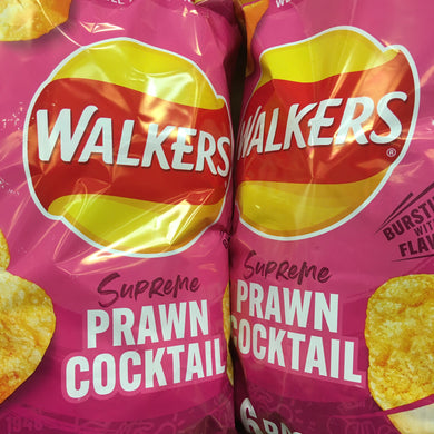 12x Walkers Prawn Cocktail Crisps (2 Packs of 6x25g)