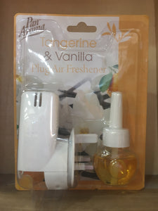 Pan Aroma Tangerine & Vanilla Plug Air Freshener 20ml