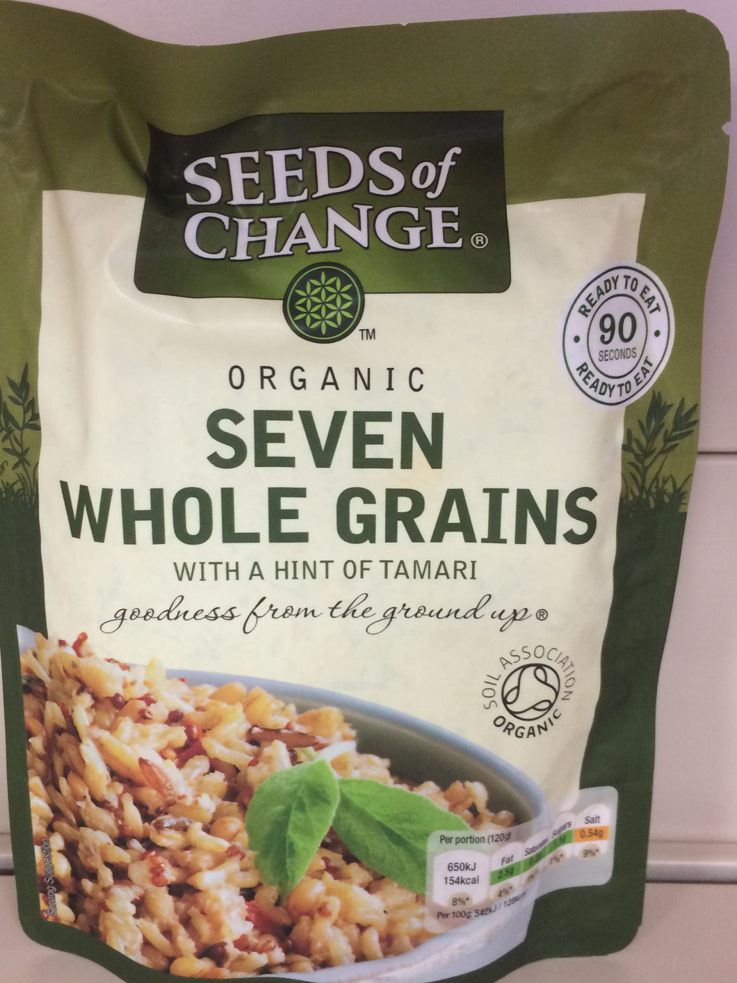 Seeds Of Change Seven Wholegrains Rice with Tamari 240g