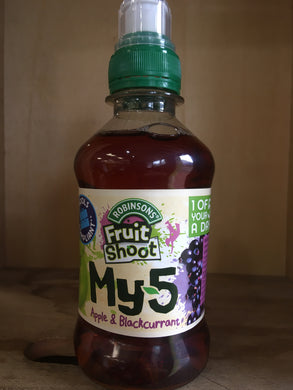 Robinsons Fruit Shoot My5 Apple and Blackcurrant 200ml