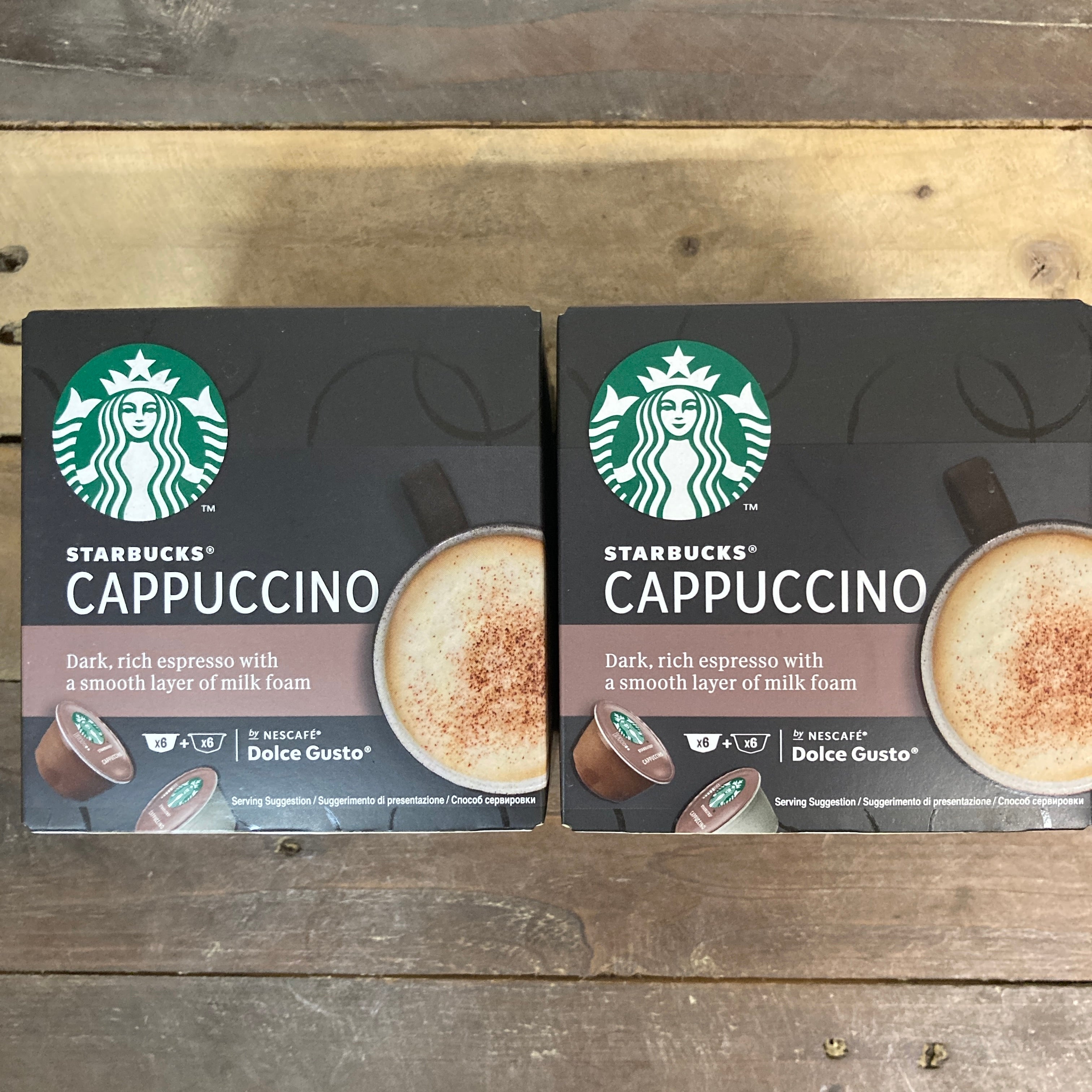 STARBUCKS Cappuccino Coffee Pods by NESCAFE Dolce Gusto