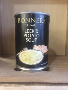 Bonners Finest Leek & Potato Soup 400g