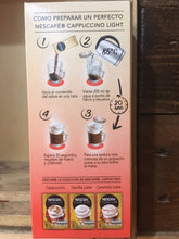20x Nescafe Cappuccino Light Sachets (2 Packs of 10 Sachets)