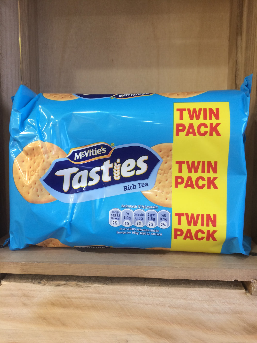 McVities Tasties Rich Tea Biscuits Twin Pack (2x200g)