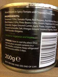 Bonners Finest Three Bean Chilli 200g