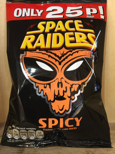 40x Space Raiders Spicy 20g