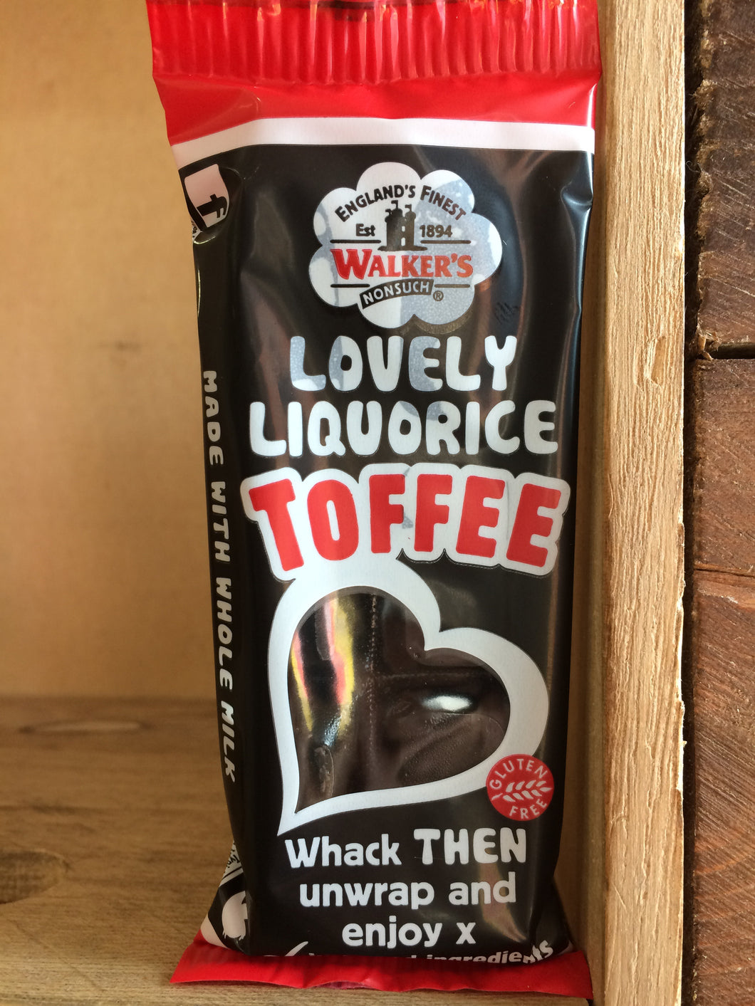 Walker's Lovely Liquorice Toffee 50g