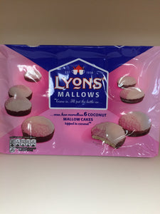 12x Lyons Coconut Mallow Cakes (2 Packs of 6)