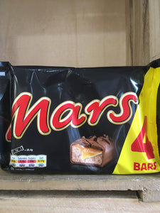 Mars Bar 4 Pack (4x39.4g)