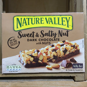 12x Nature Valley Sweet & Salty Nut Dark Chocolate with Nuts Bars (3 Packs of 4x30g)