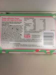 Mr Kipling 8x Strawberry Milkshake Flavour Slices