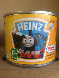 3x Heinz Thomas and Friends Pasta Shapes in Tomato Sauce Tins (3x205g)