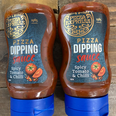 2x Pizza Express Spicy Tomato & Chilli Dipping Sauces (2x287g)