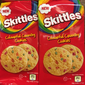 2x Skittles Colourful Crunchy Cookies (2x162g)
