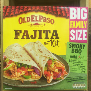 Old El Paso Smoky BBQ Fajita Family Kit 750g