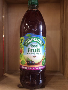 Robinsons Apple And Blackcurrant No Added Sugar 900ml