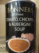 Bonners Finest Tomato, Chickpea & Aubergine Soup 400g