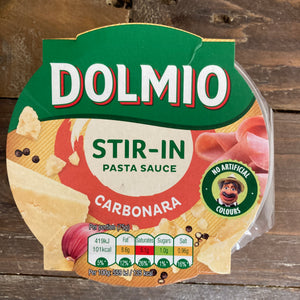Dolmio Stir In Carbonara Pasta Sauce
