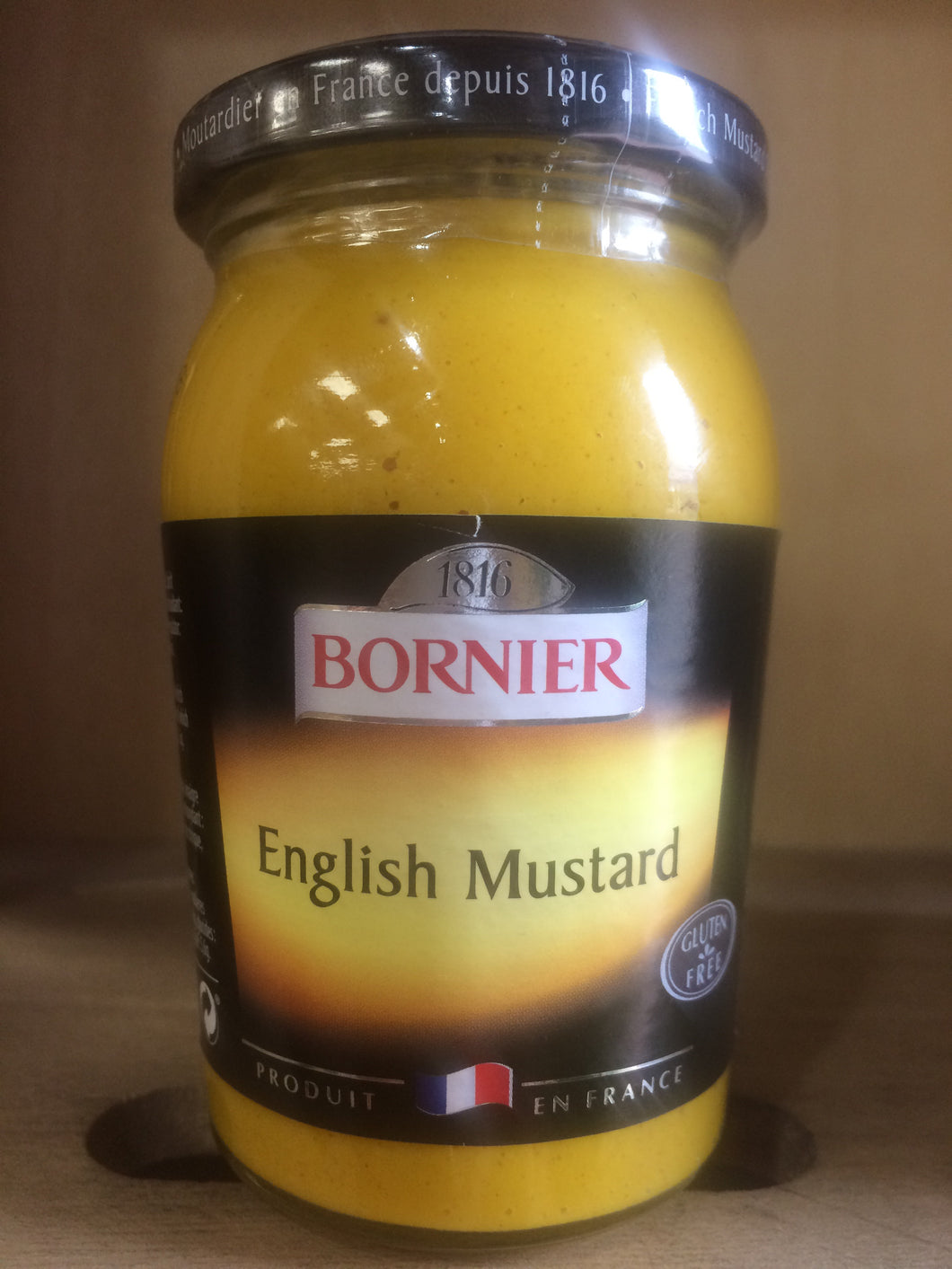 Bornier English Mustard 210g